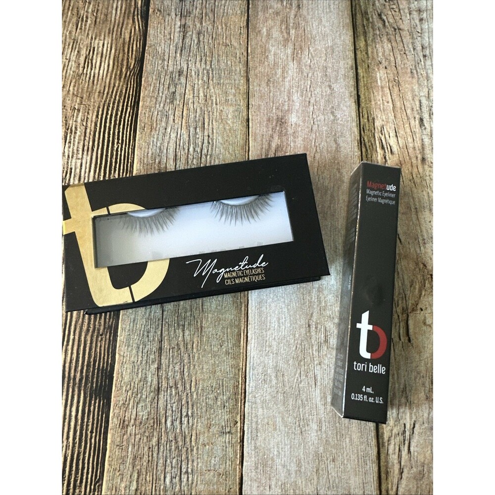 tori belle Magnetic Lashes 9 To 5 And Magnetude Magnetic Mascara Brand New